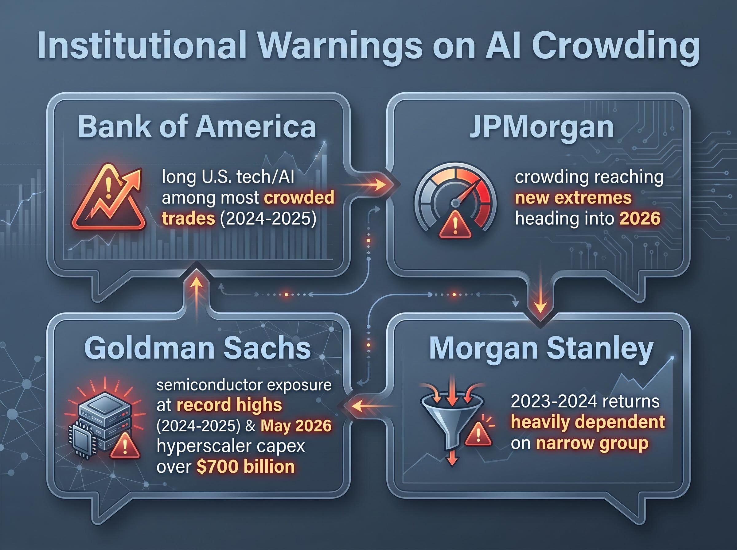 Wall Street Consensus on AI Crowding