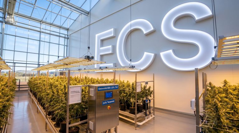 Indoor cannabis planting facility