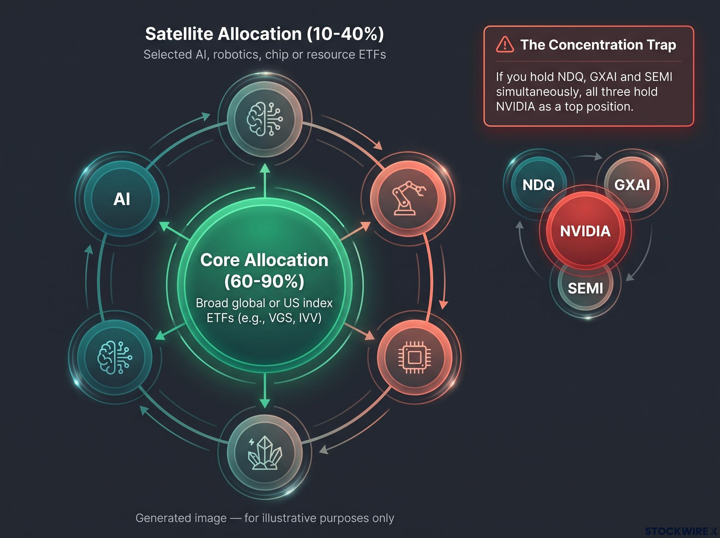 Core-Satellite Allocation Framework & The Concentration Trap