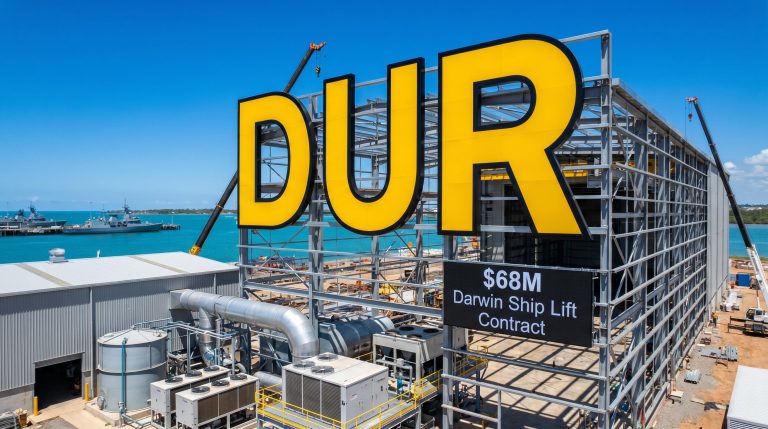 Duratec Secures $68M Darwin Ship Lift Subcontract from Clough BMD Joint Venture