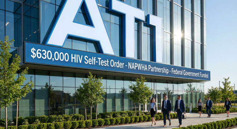 Atomo Diagnostics Secures $630K HIV Self-Test Order from NAPWHA Program