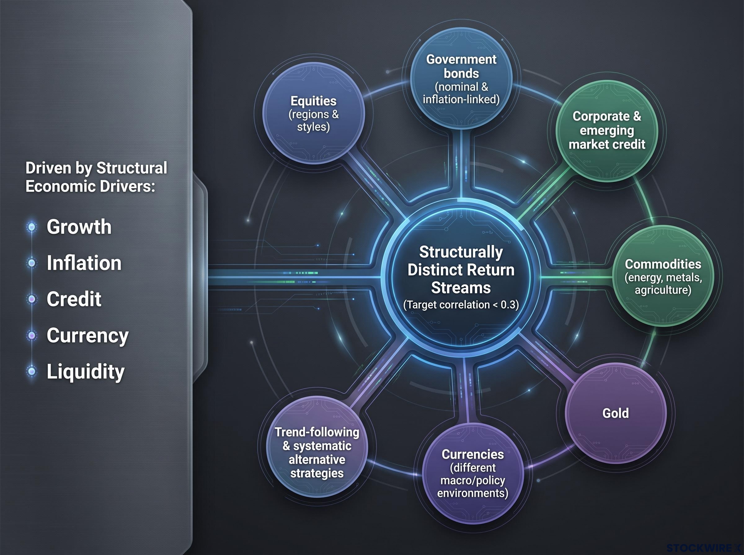 Framework of Uncorrelated Return Streams