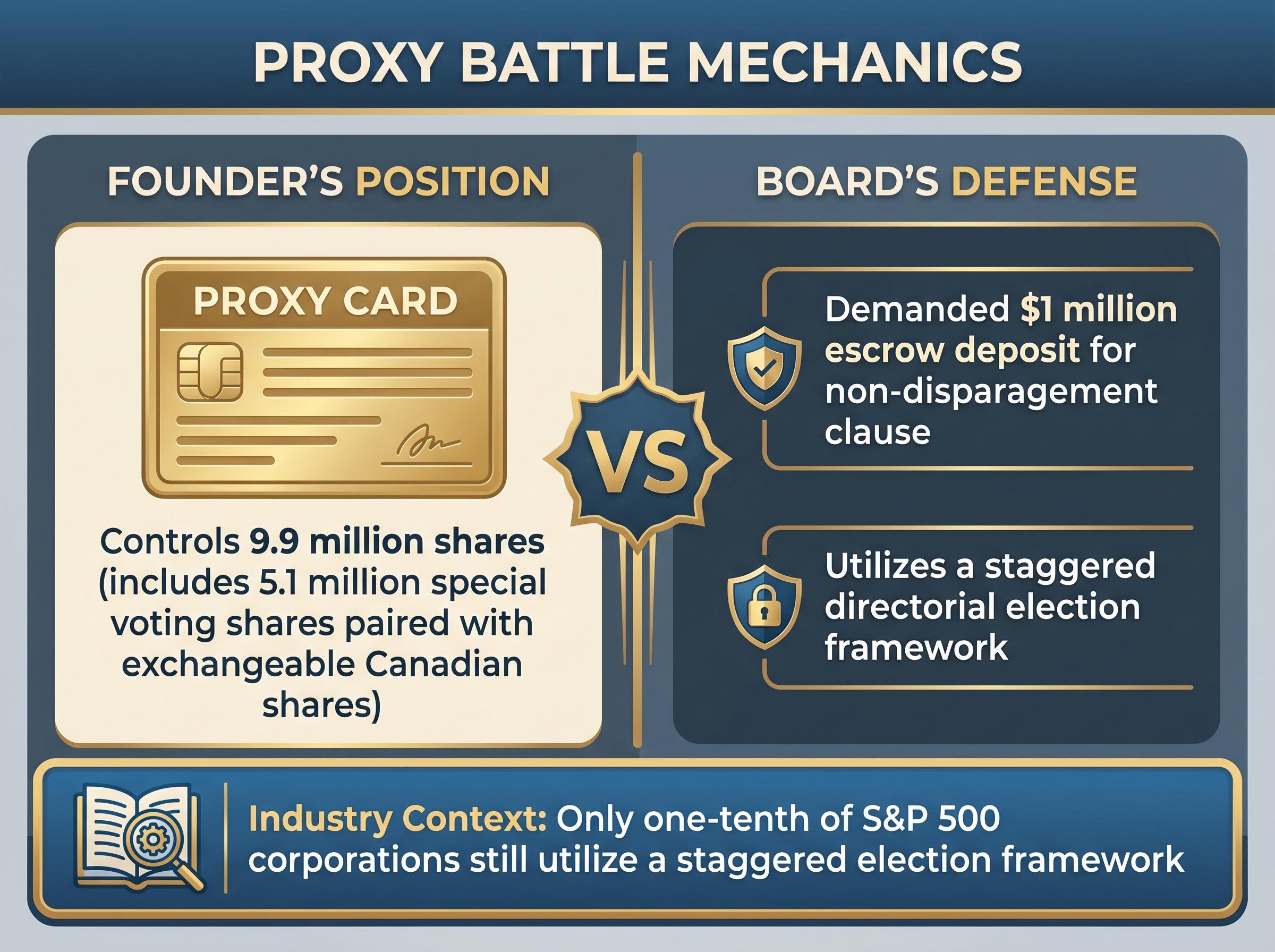 Proxy Battle Mechanics & Structural Hurdles
