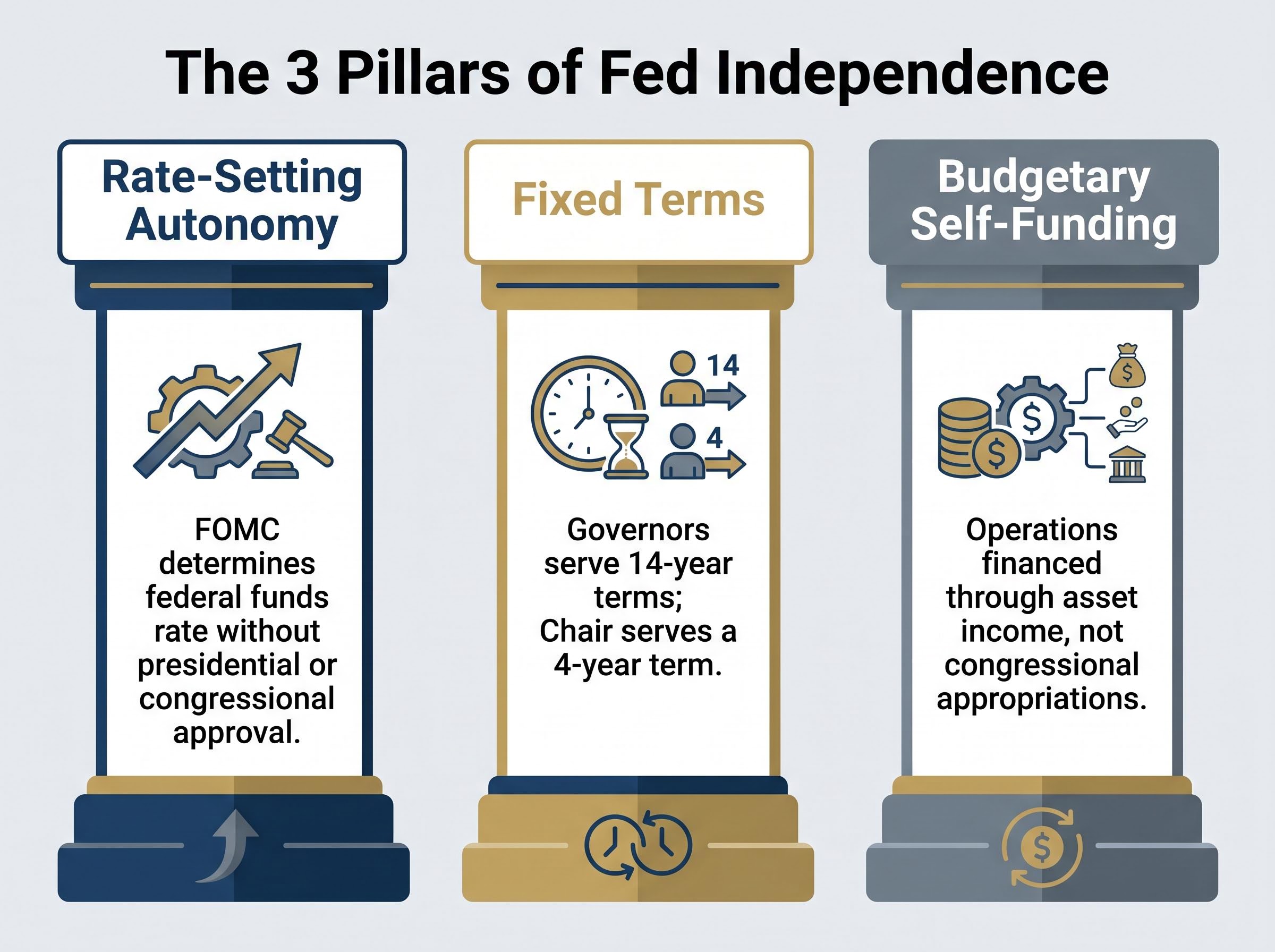 The Structural Pillars of Fed Independence