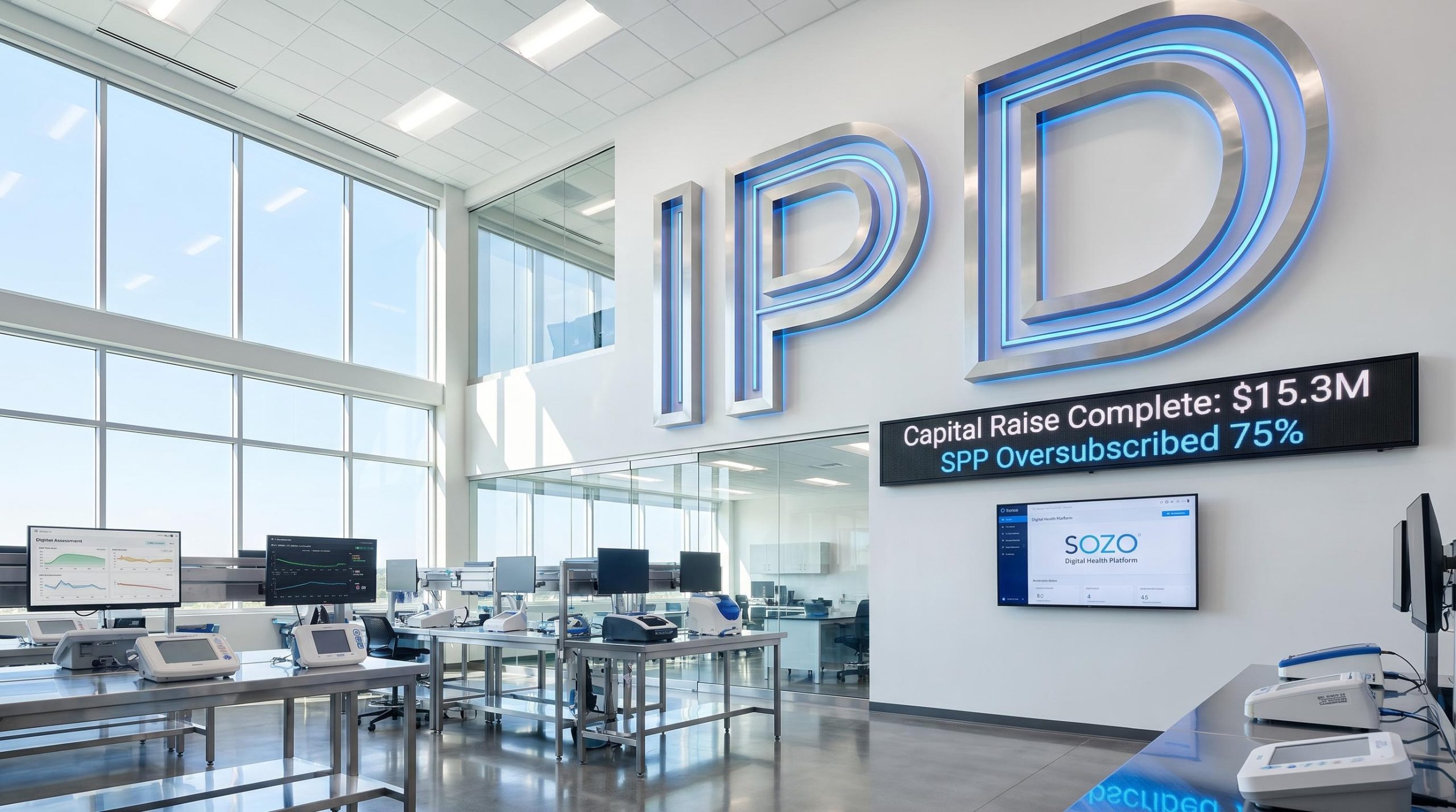 Office with large IPD sign