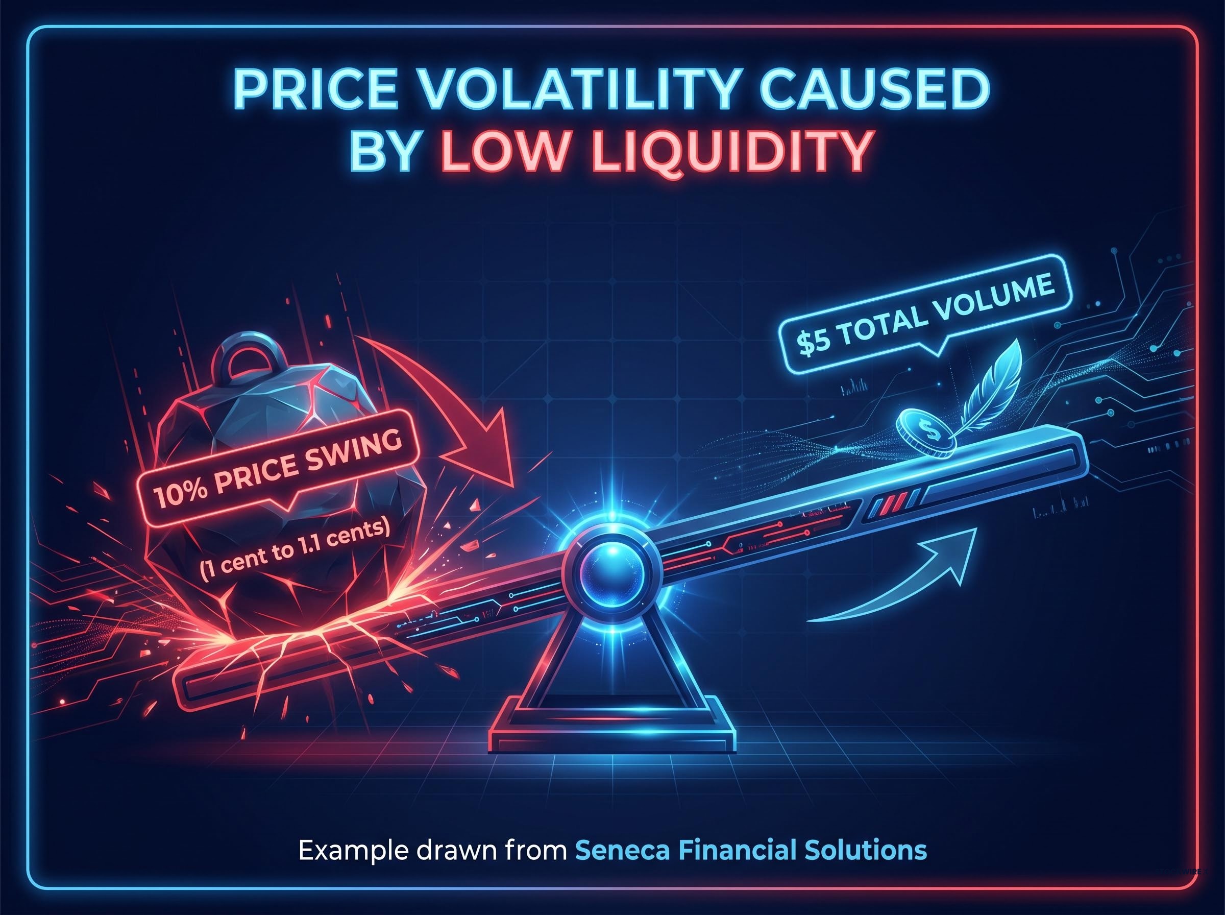 The Illiquidity Effect: When $5 Moves a Market 10%