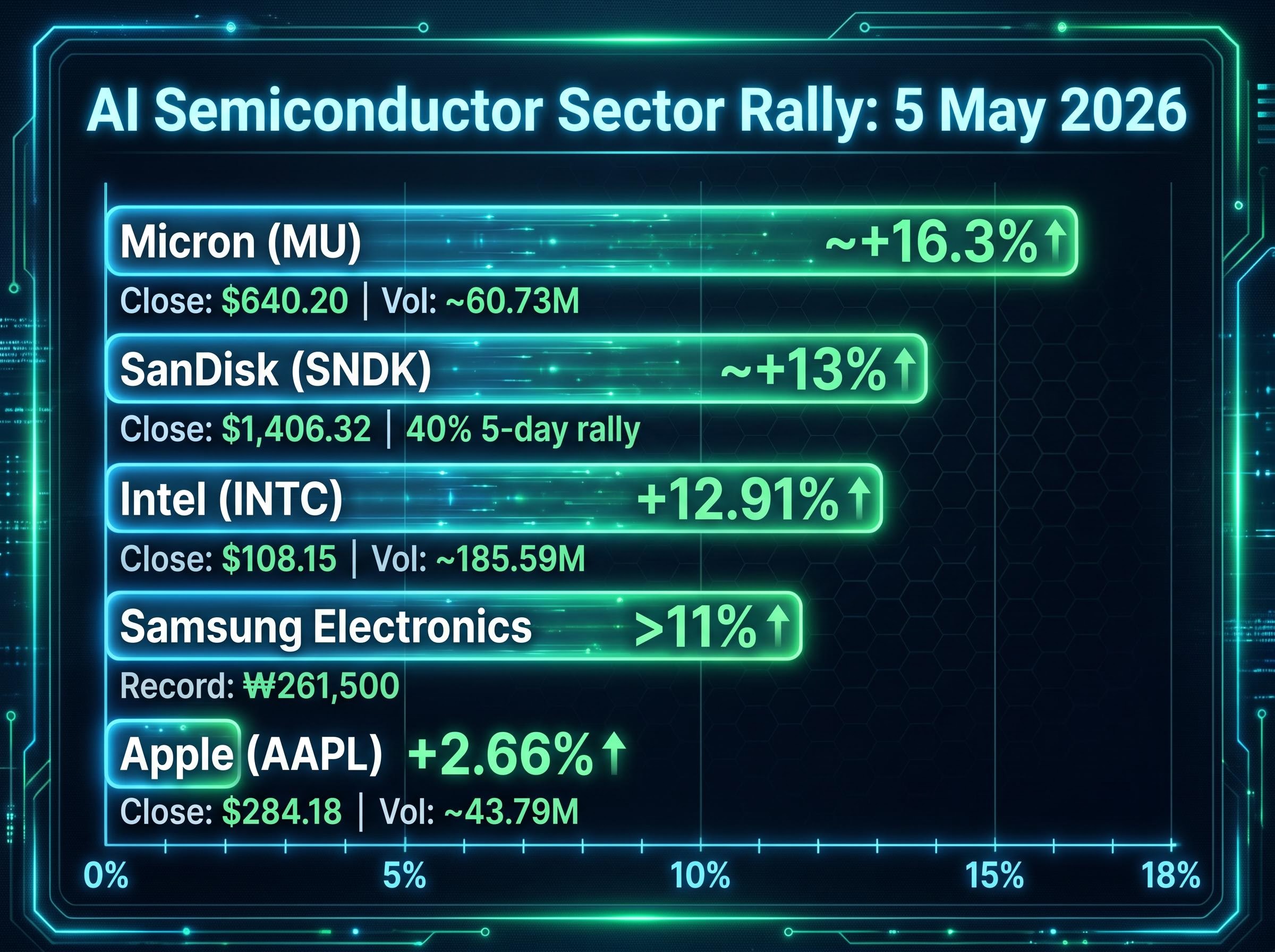 5 May 2026 AI Semiconductor Rally