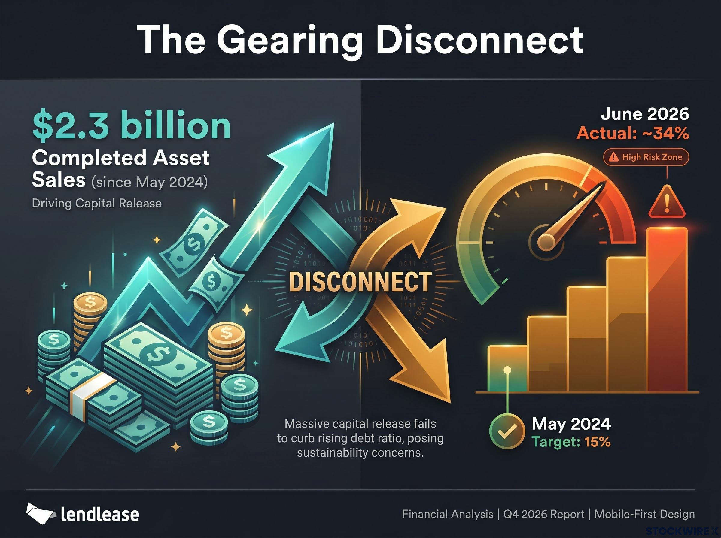 The Gearing Disconnect: Sales vs. Debt