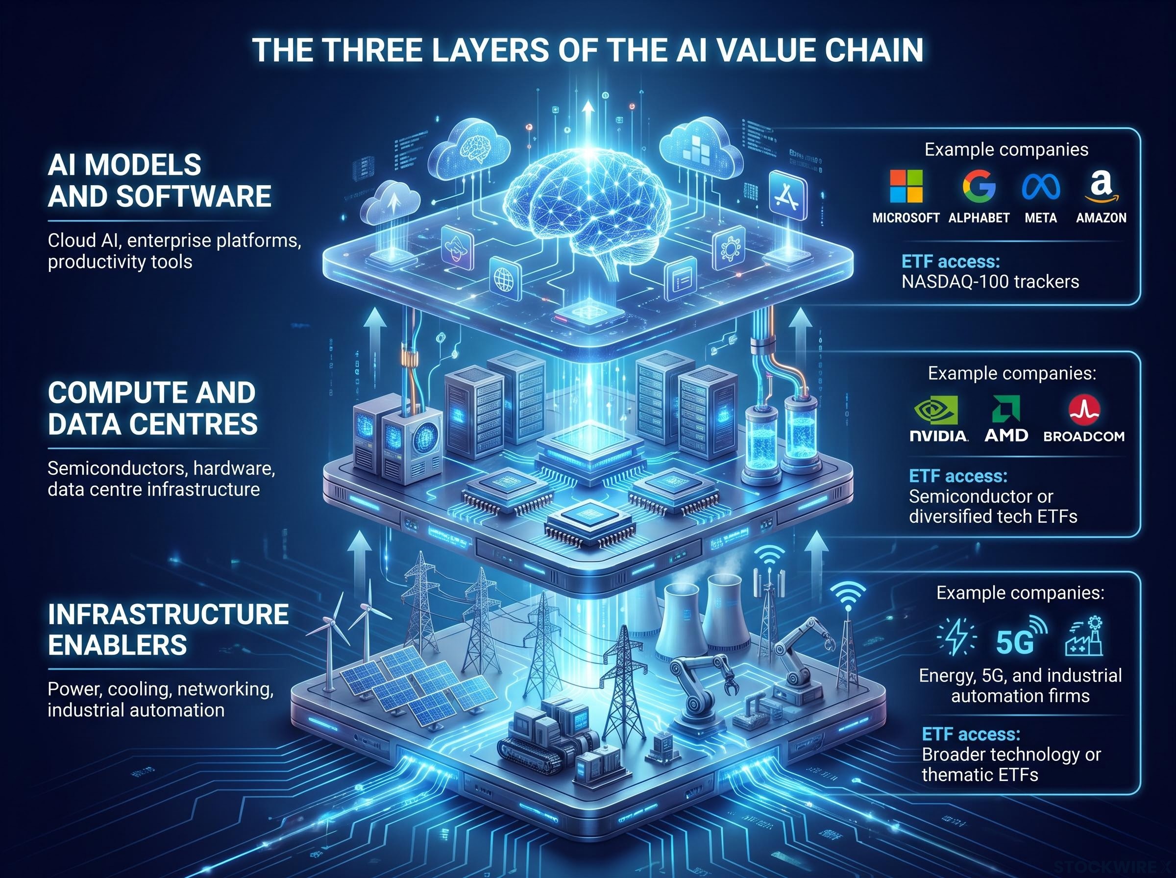 The 3 Layers of the AI Value Chain