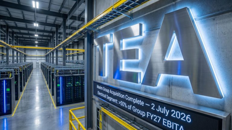 Server racks and signage