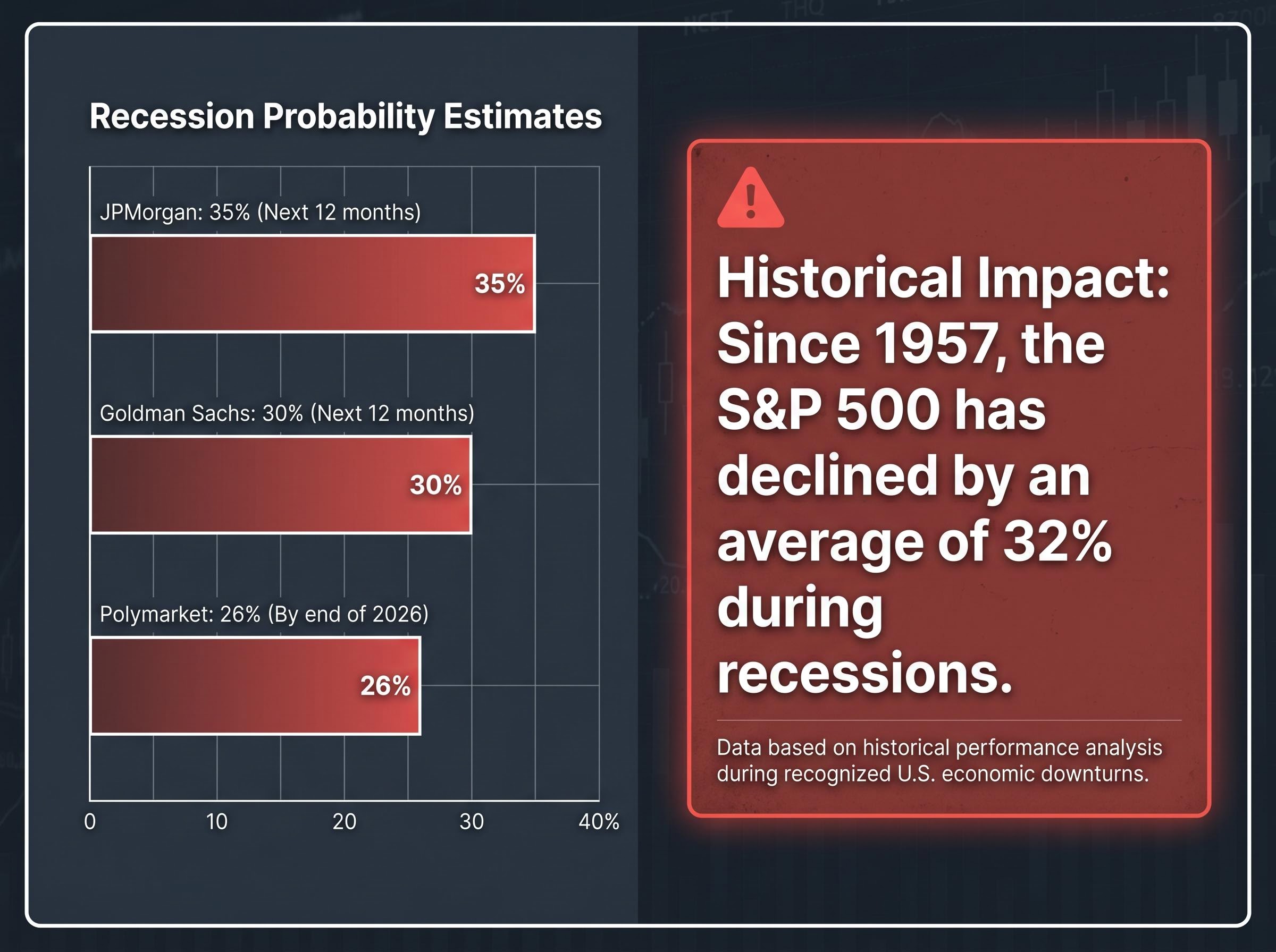 Recession Probabilities & Historical Equity Impact