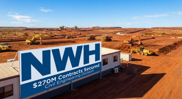 NRW Holdings Secures $270M in Pilbara Contracts Led by Rio Tinto Partnership
