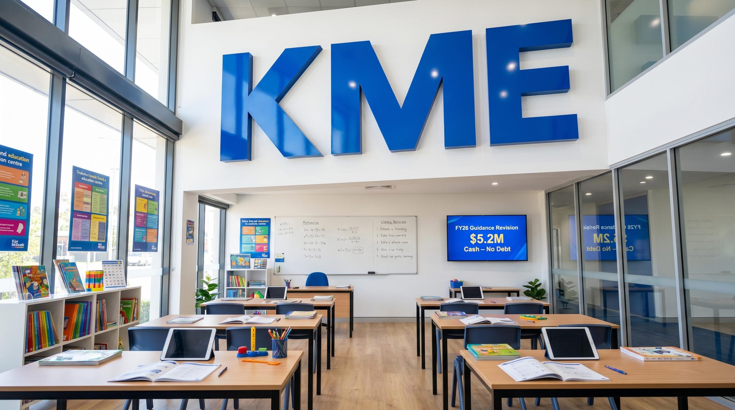 Modern educational space setup