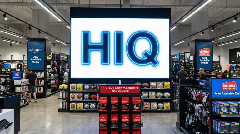 HITIQ Launches PROTEQT Smart Mouthguard Across rebel, Chemist Warehouse & Amazon