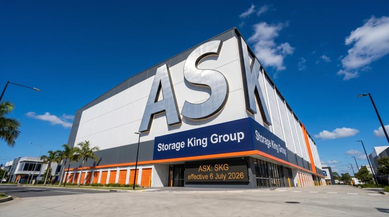 Large storage facility exterior