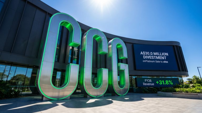 Large CCG sign outside building