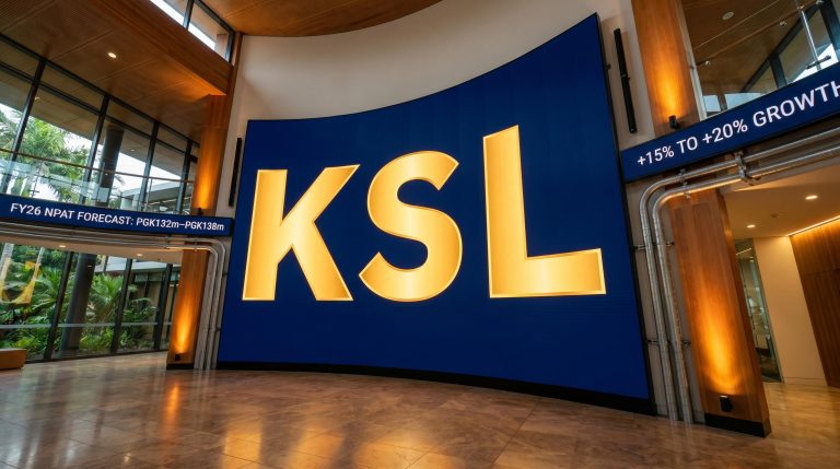 KSL logo in lobby