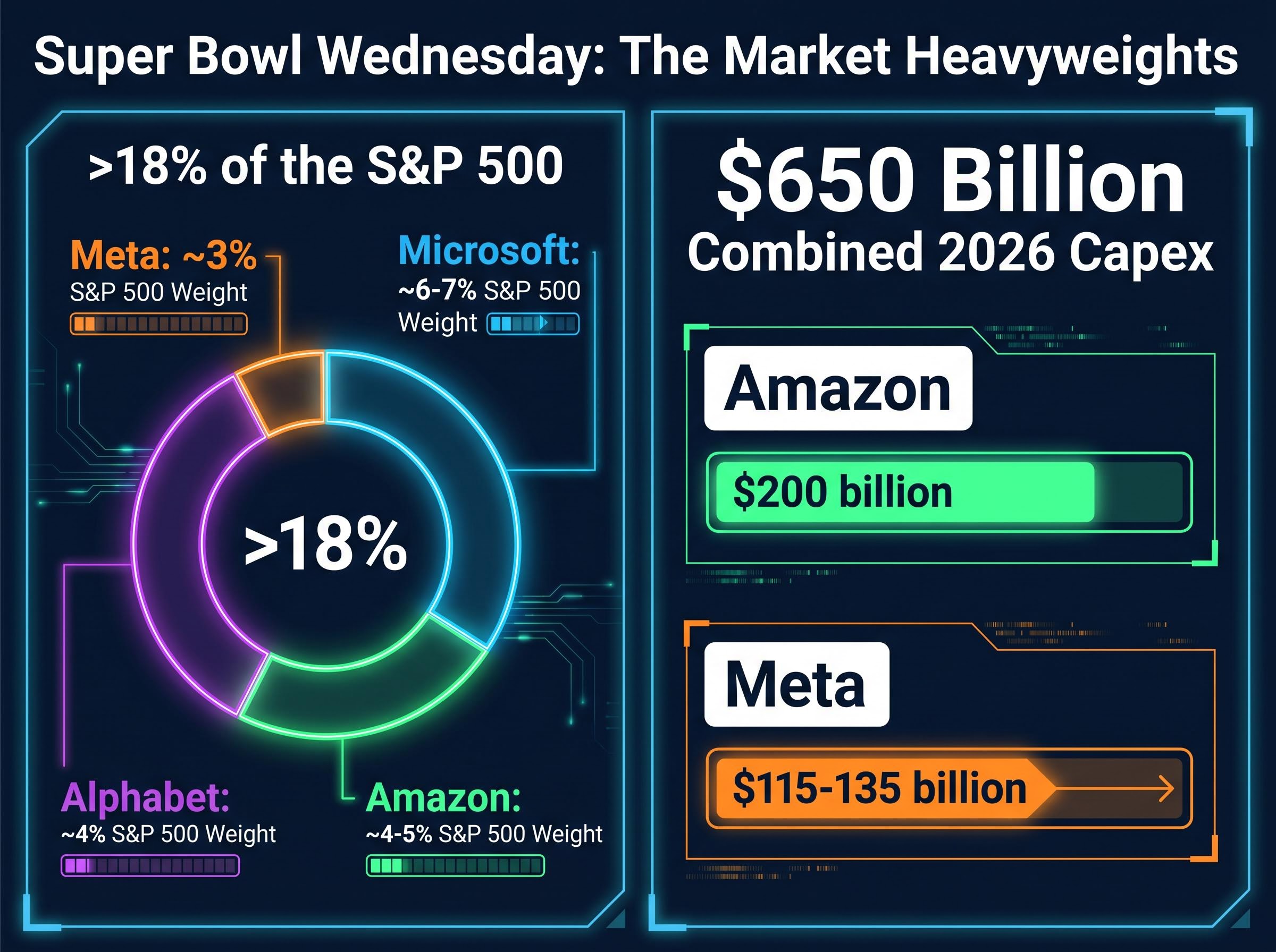 Super Bowl Wednesday: Market Weight & Capex Commitments