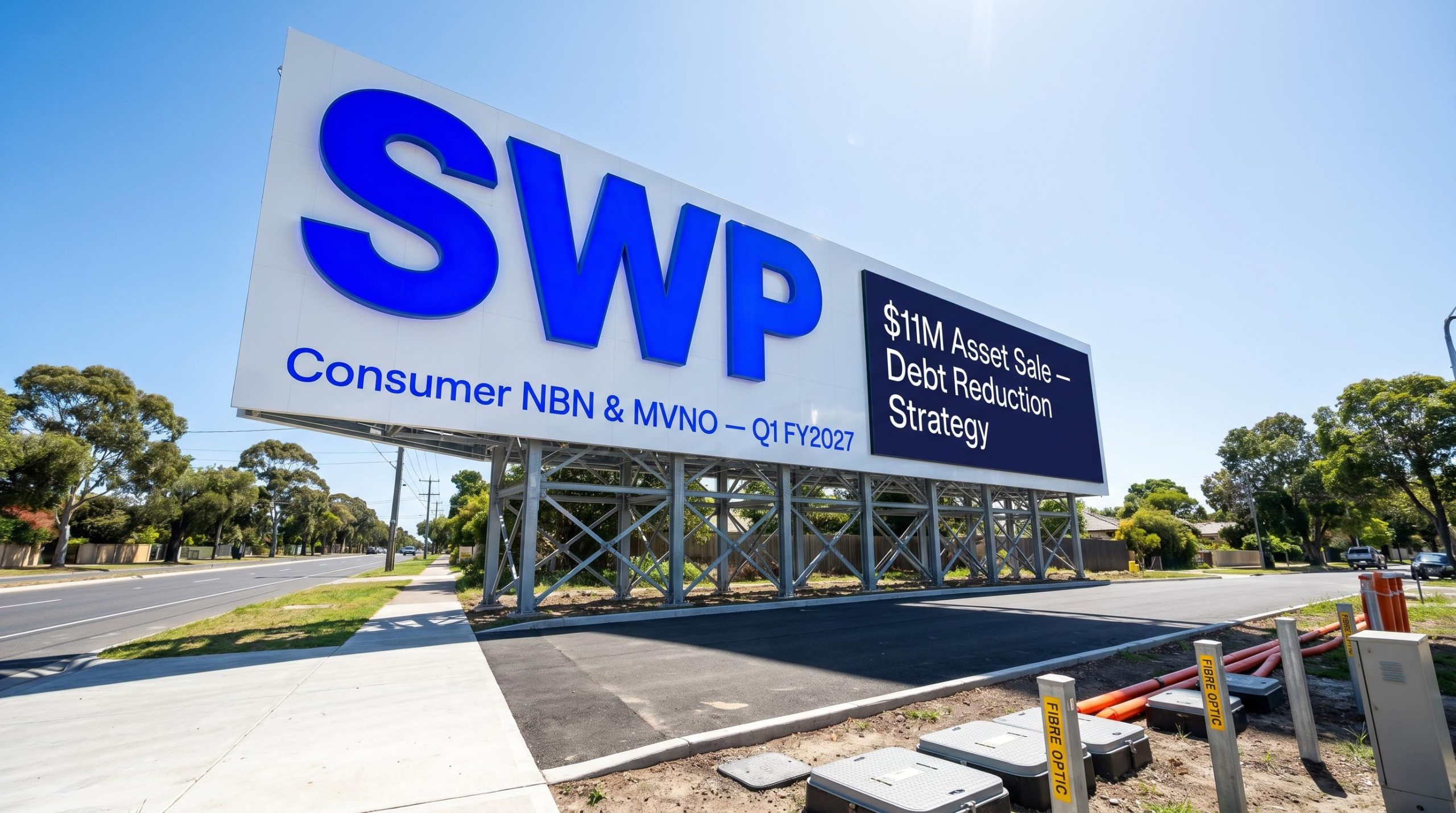 large SWP sign displayed