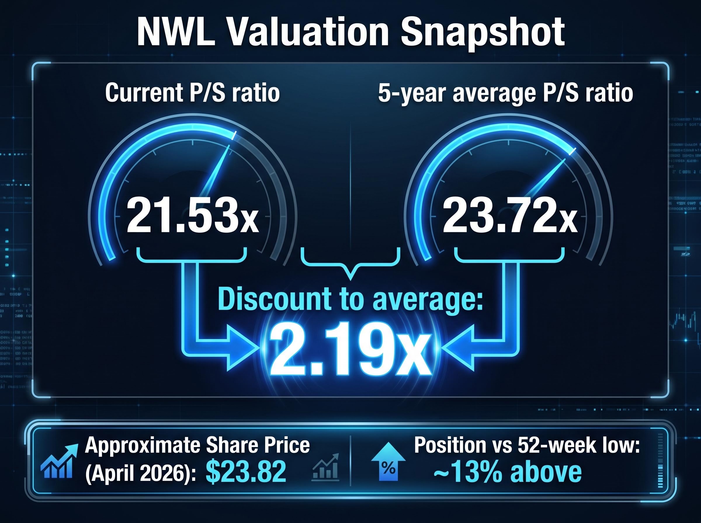 NWL Valuation Snapshot: Price-to-Sales Metrics