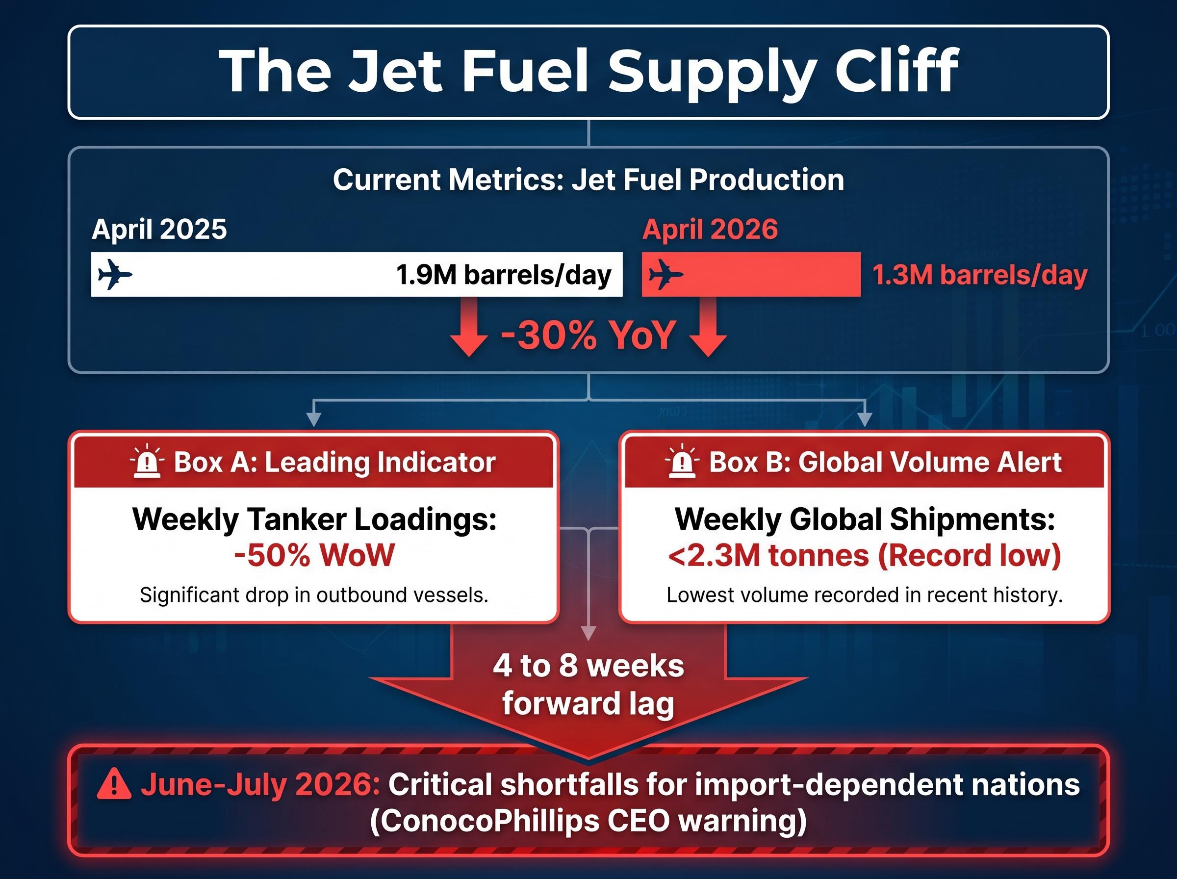 The Jet Fuel Supply Cliff: Timeline to Shortage