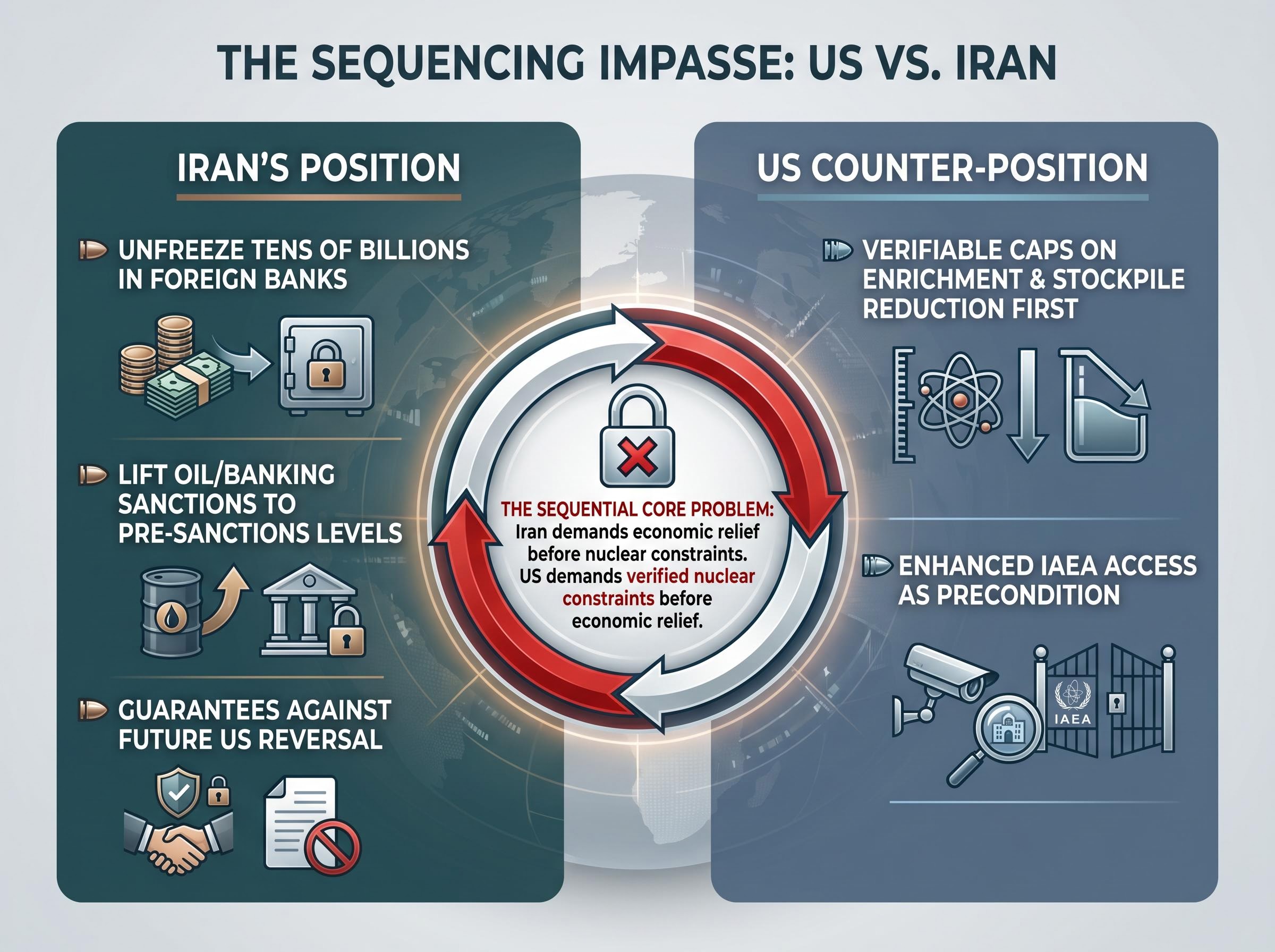 The US-Iran Sequencing Impasse Explained