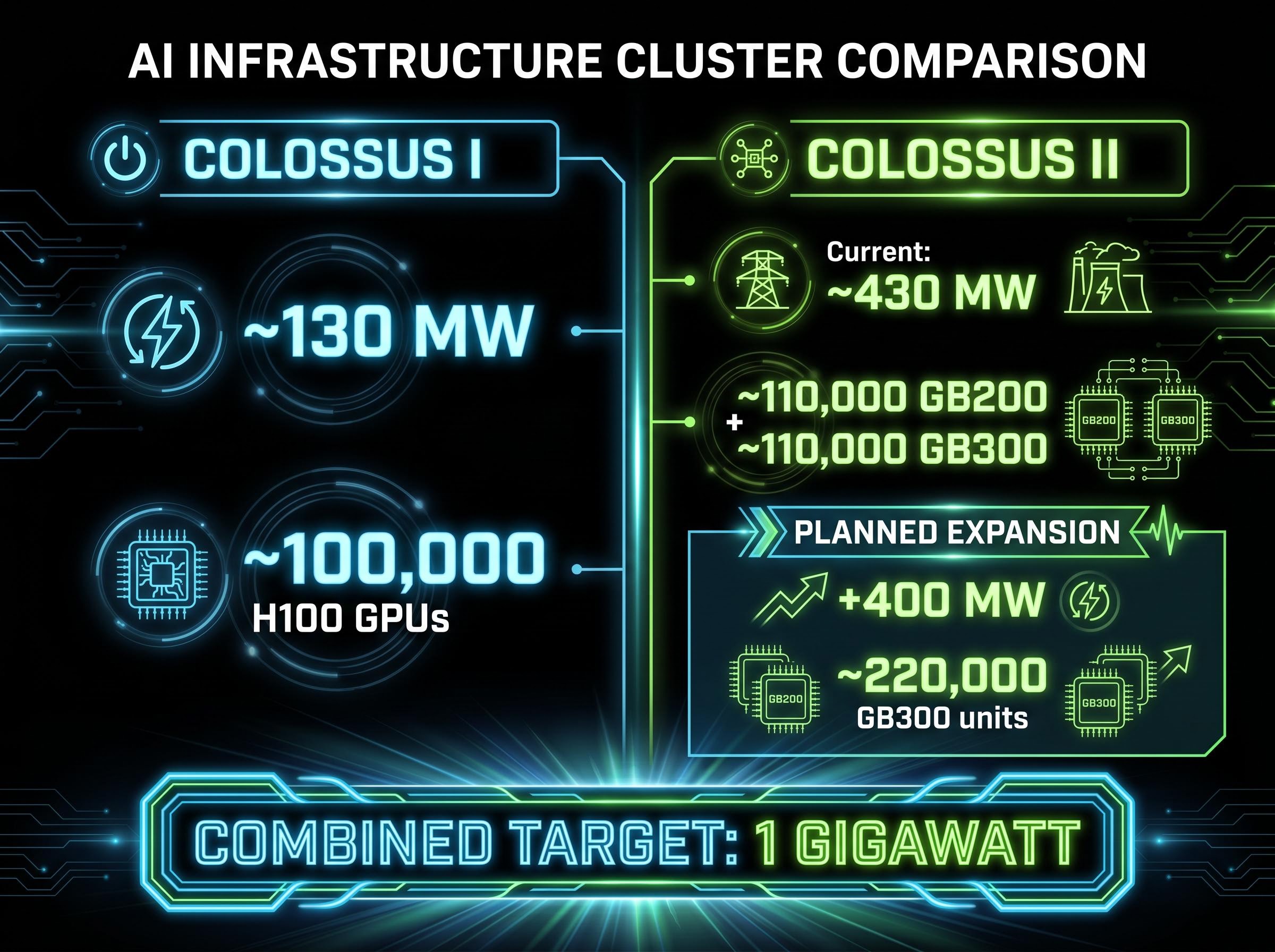SpaceX Colossus AI Clusters: Capacity & Hardware Breakdown