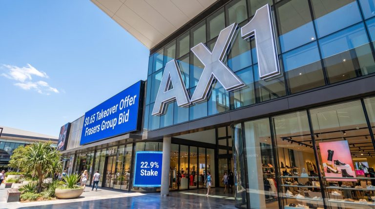 Exterior of AX1 mall