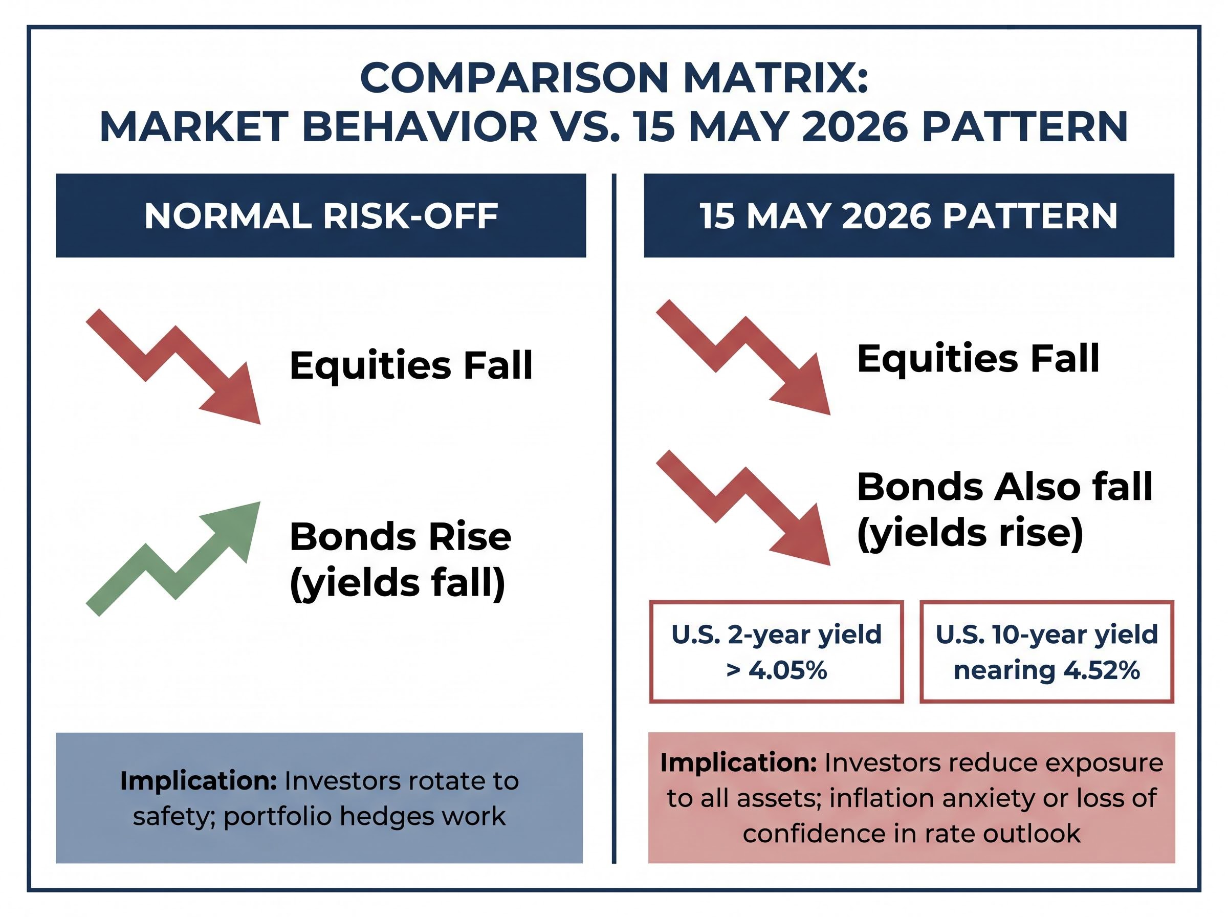 Shifting Market Dynamics: Standard Risk-Off vs. 15 May 2026