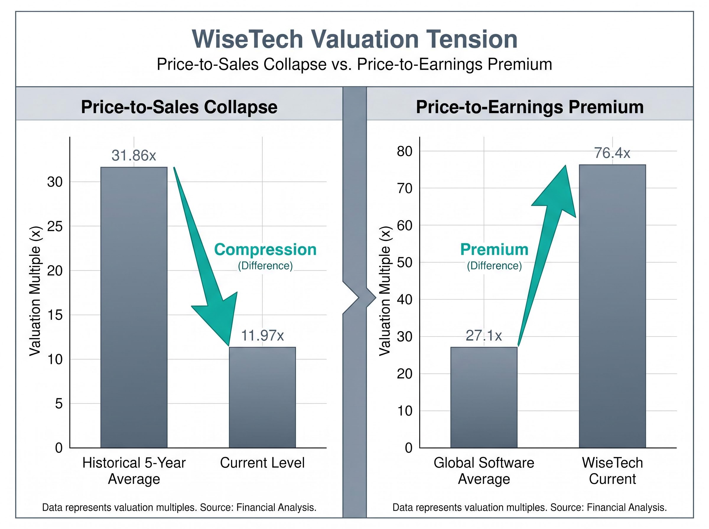 The Valuation Divergence: P/S vs P/E