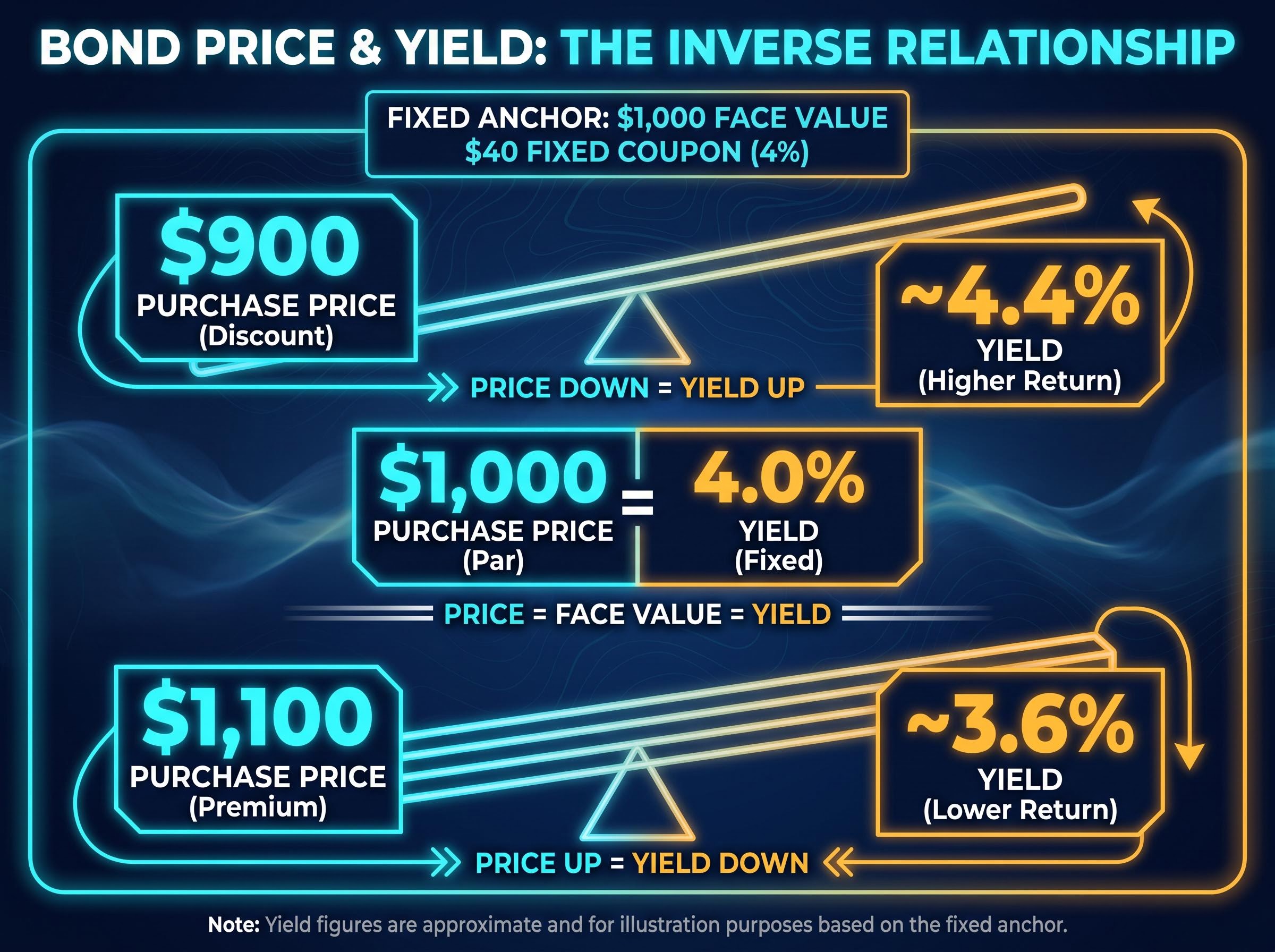 The Price/Yield See-Saw Mechanics