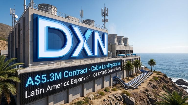 Tech facility by ocean