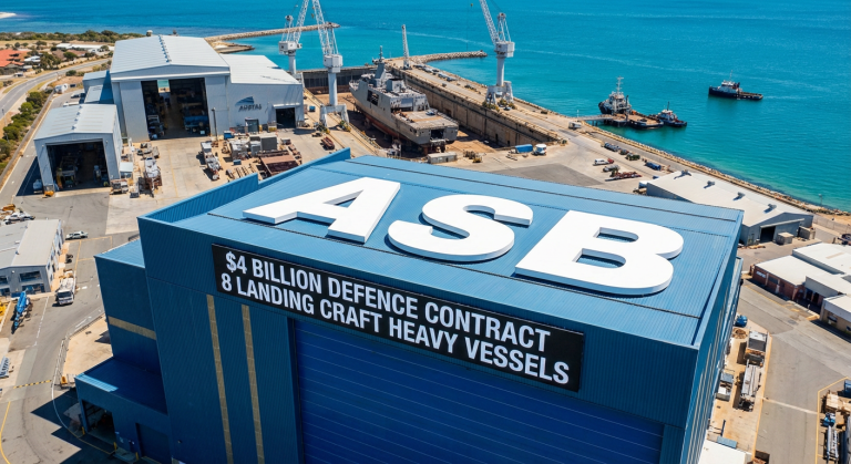 Austal Secures $4B Contract to Build Eight Landing Craft for Australian Defence