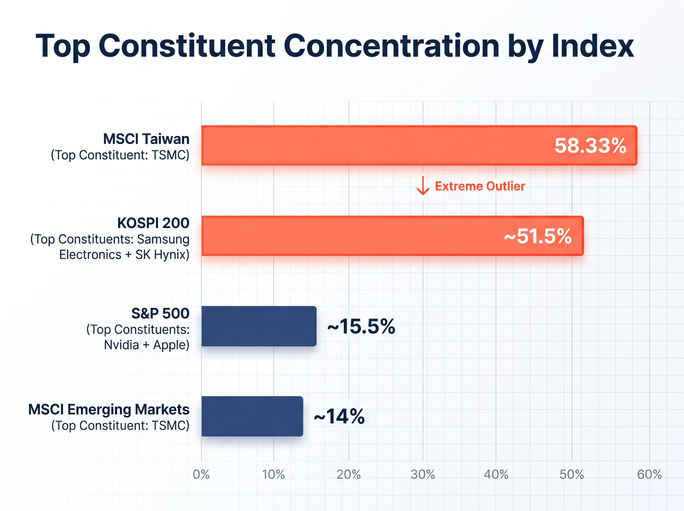 Global Index Concentration Extremes