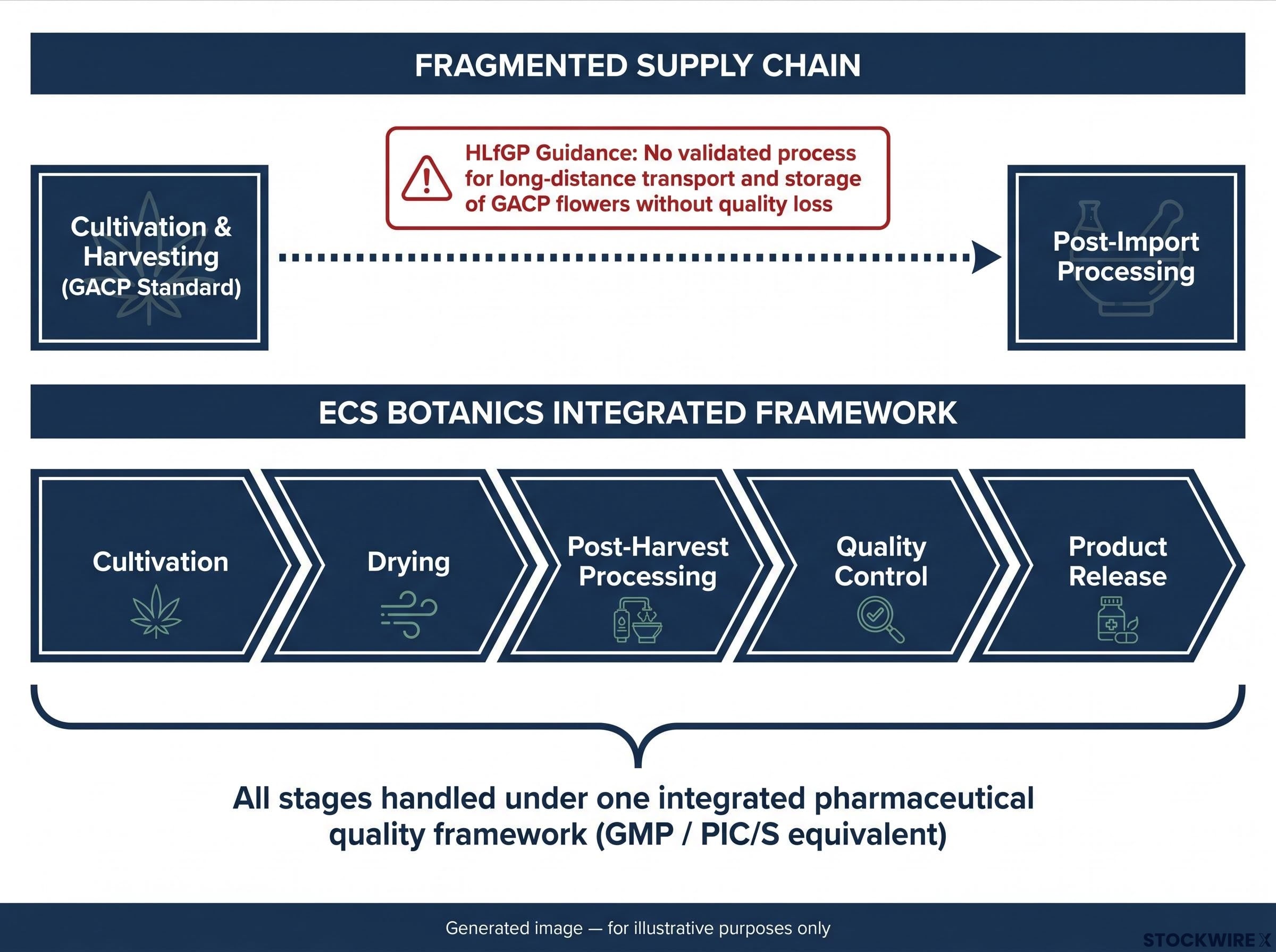 GMP vs GACP: Integrated vs Fragmented Supply Chain