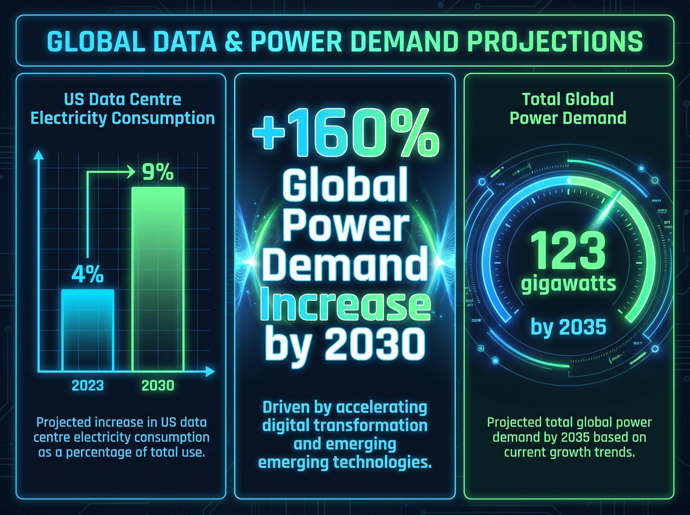Surging Power Demand for Advanced Computing (2023-2035)