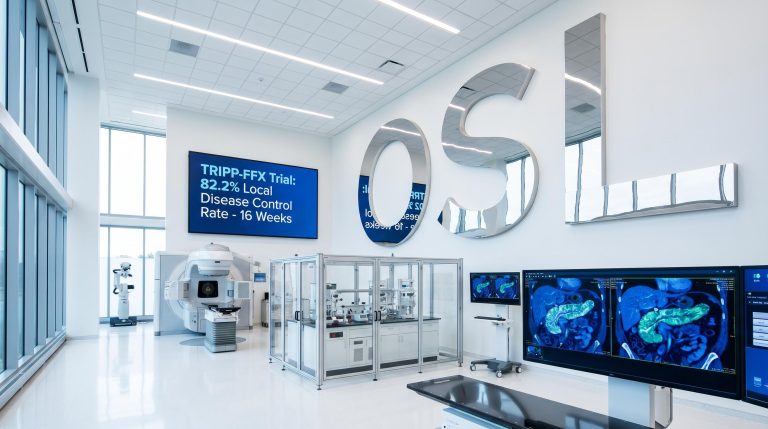 High-tech medical lab interior