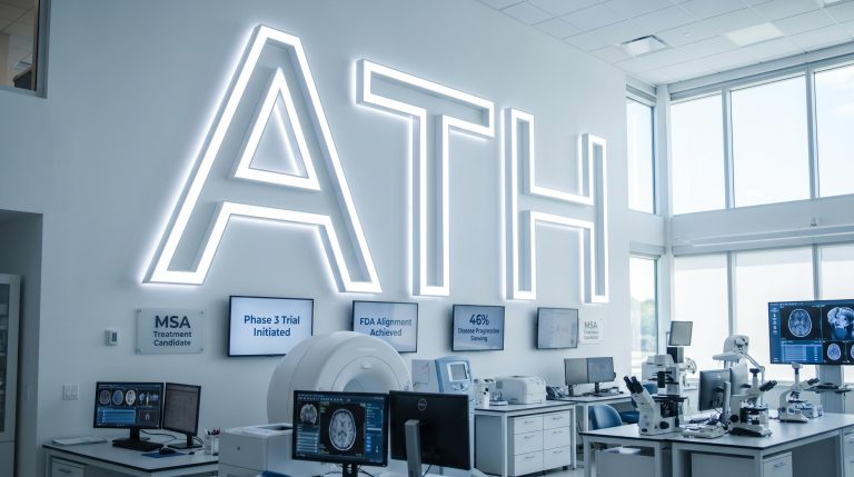 Research lab with monitors