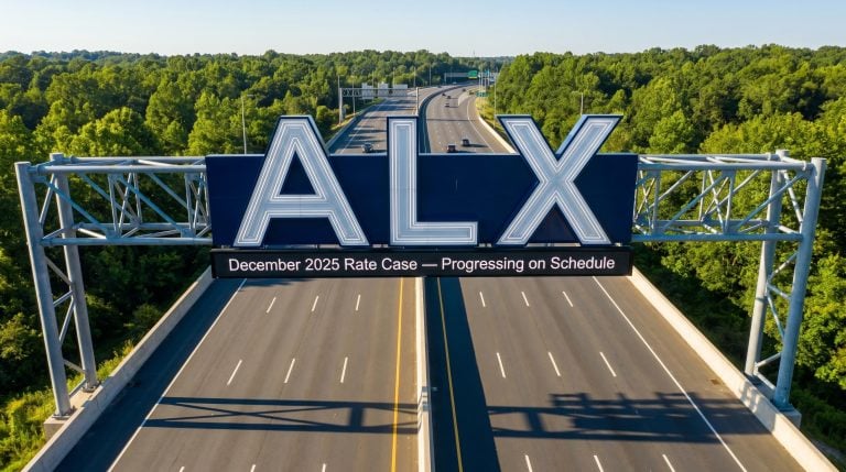 ALX sign on highway