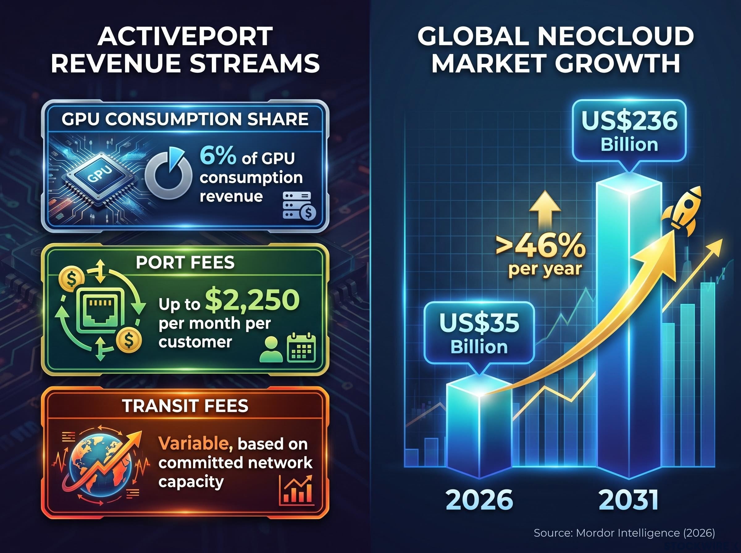 Activeport Revenue Model & Neocloud Market Opportunity