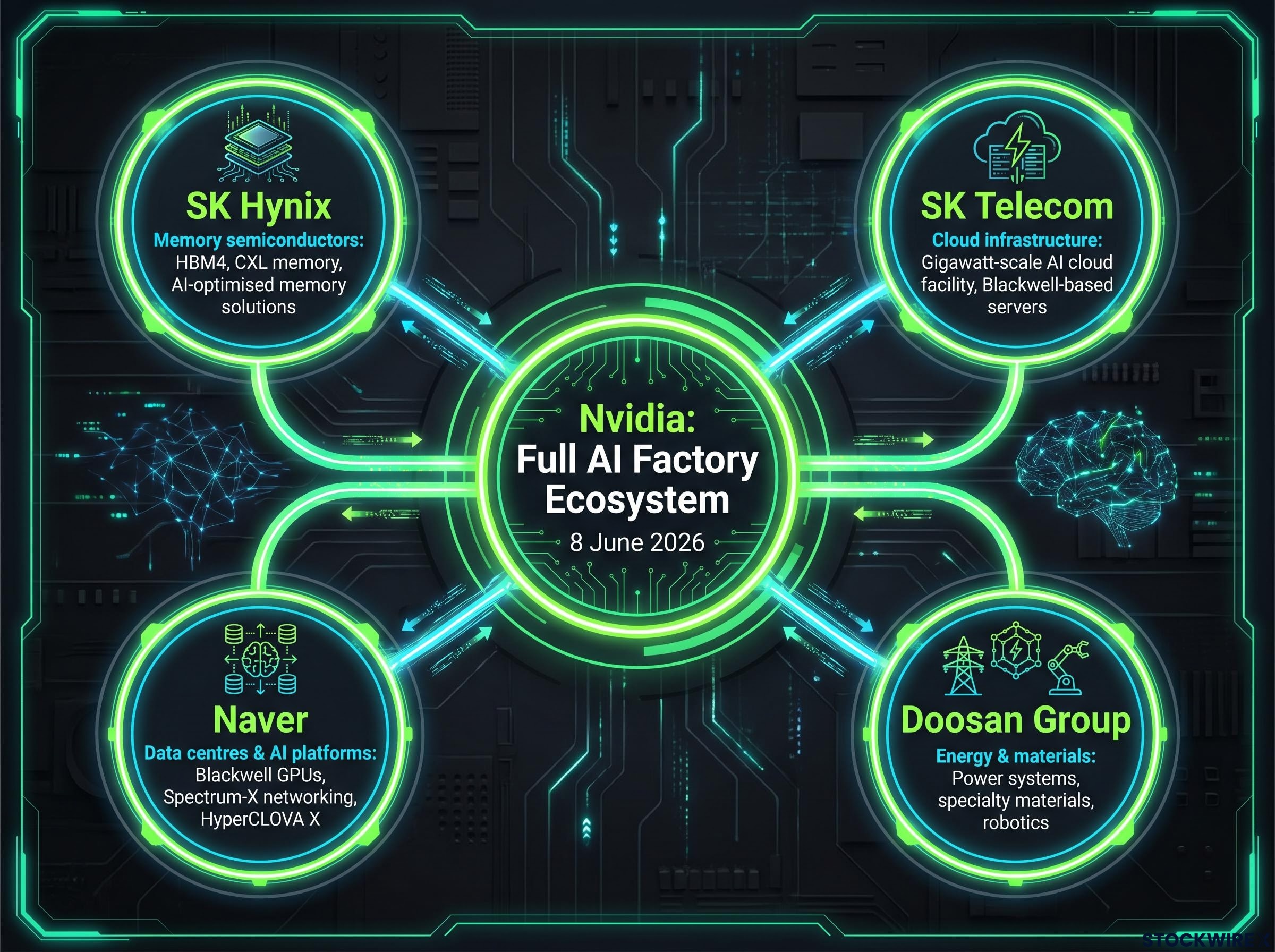 Nvidia's South Korean AI Factory Ecosystem