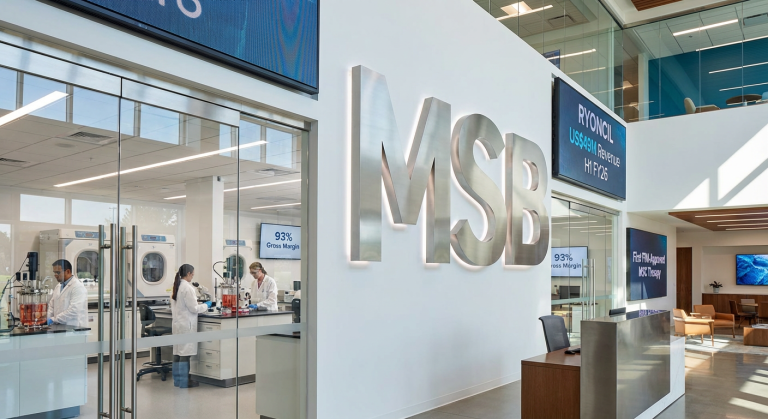 Mesoblast Delivers US$49M RYONCIL Revenue in First Full Commercial Half-Year