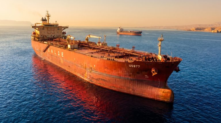Oil supertanker halted in Strait of Hormuz as crude prices fall below US$77 on US-Iran deal hopes