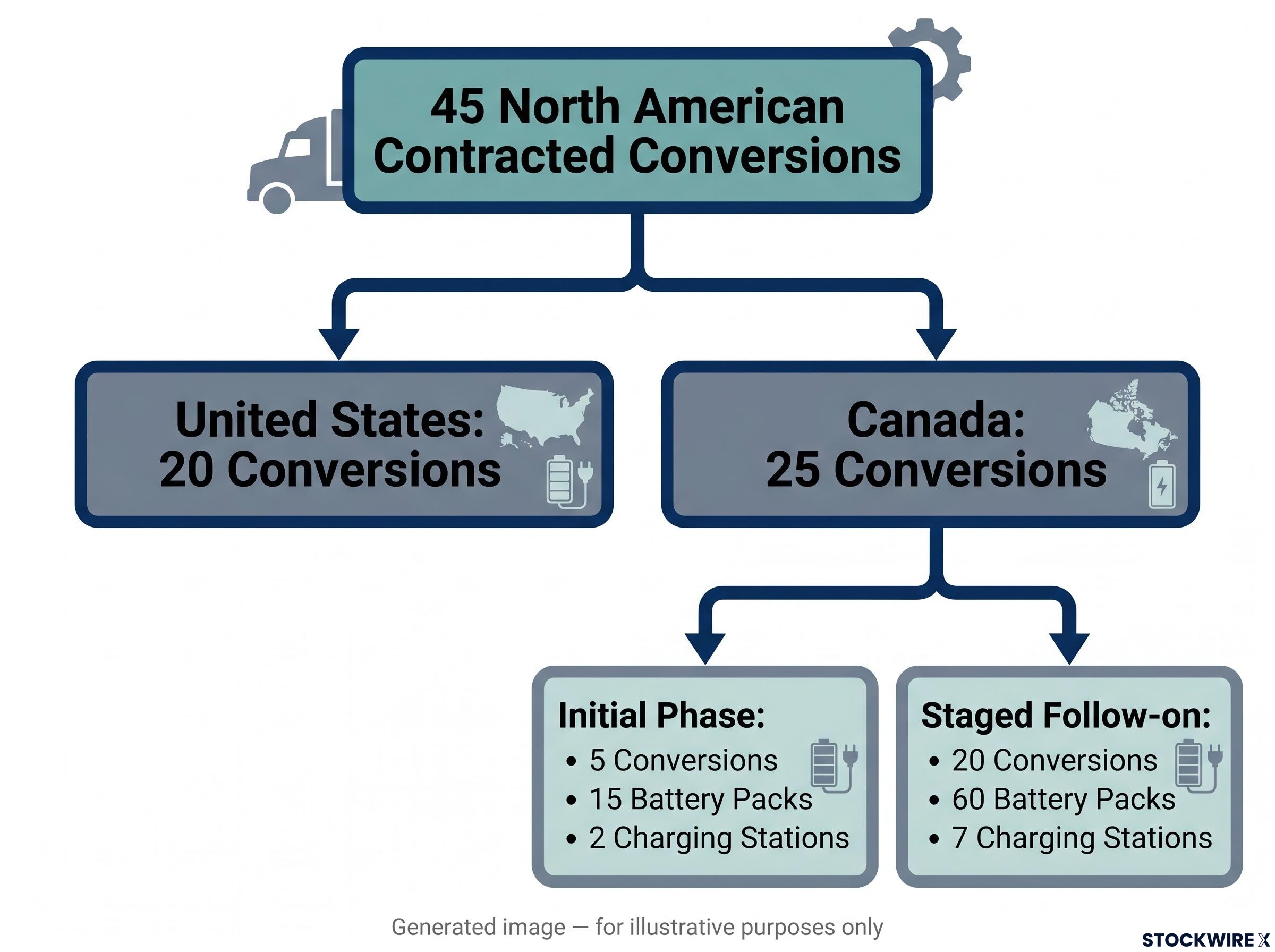 North American Contracted Order Breakdown