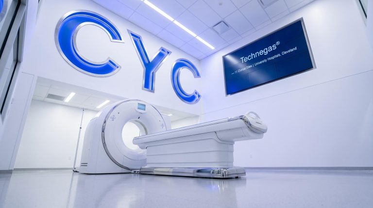 Medical scanner in clinic