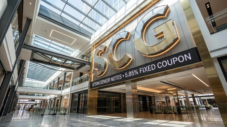 Scentre Group Locks in $750M Six-Year Debt at 1.20% Over BBSW to Extend Maturity