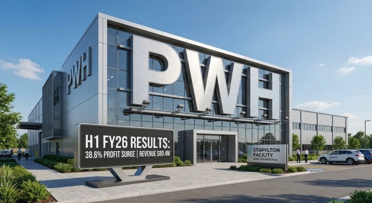 PWR Holdings Delivers 38.6% Profit Surge as Stapylton Facility Goes Live