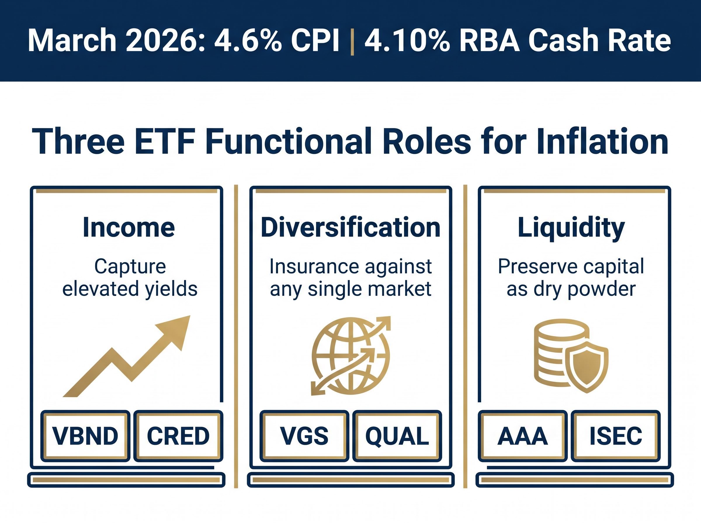 The Three-Pillar ETF Strategy for Inflation