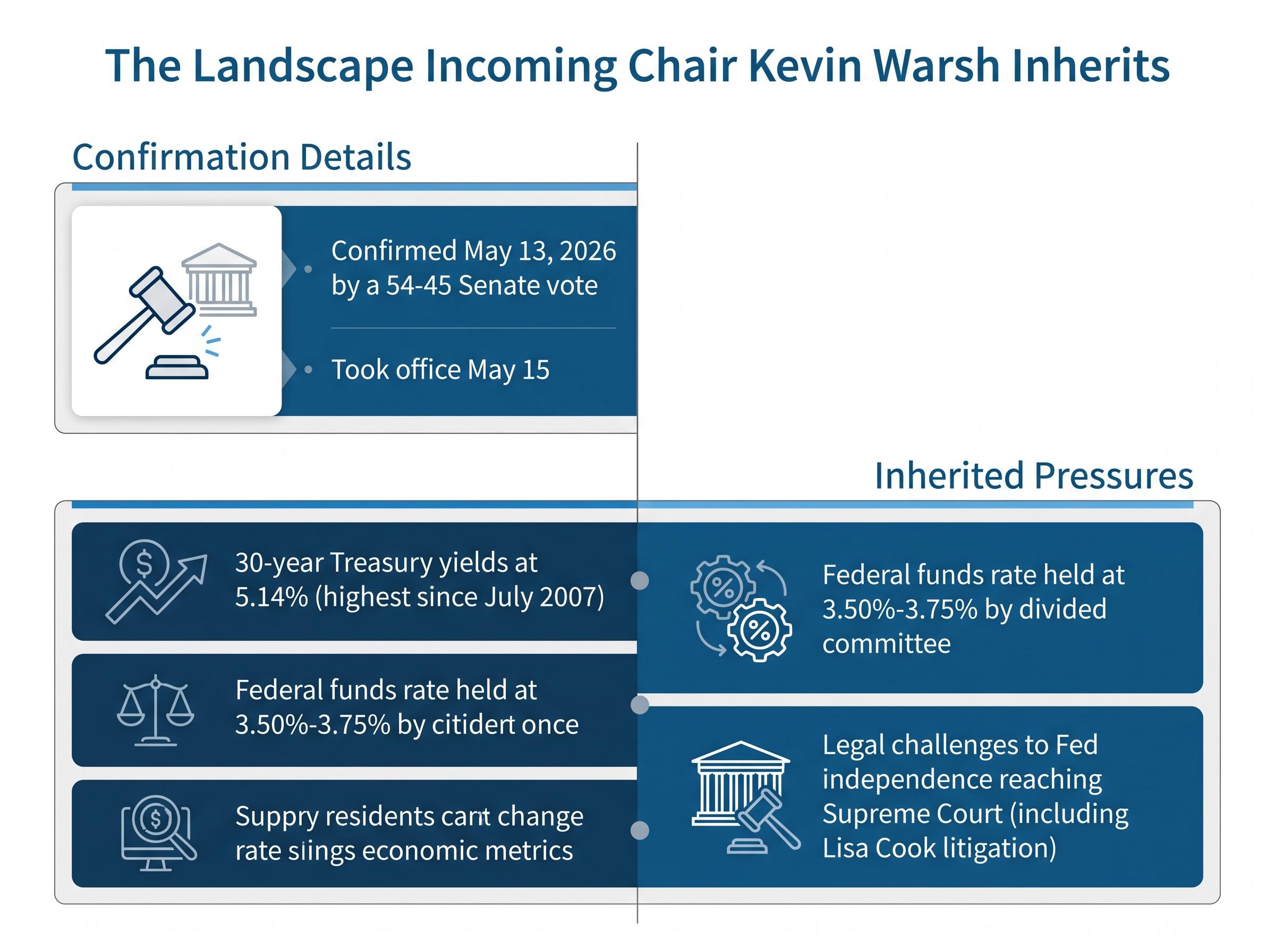The Landscape Kevin Warsh Inherits