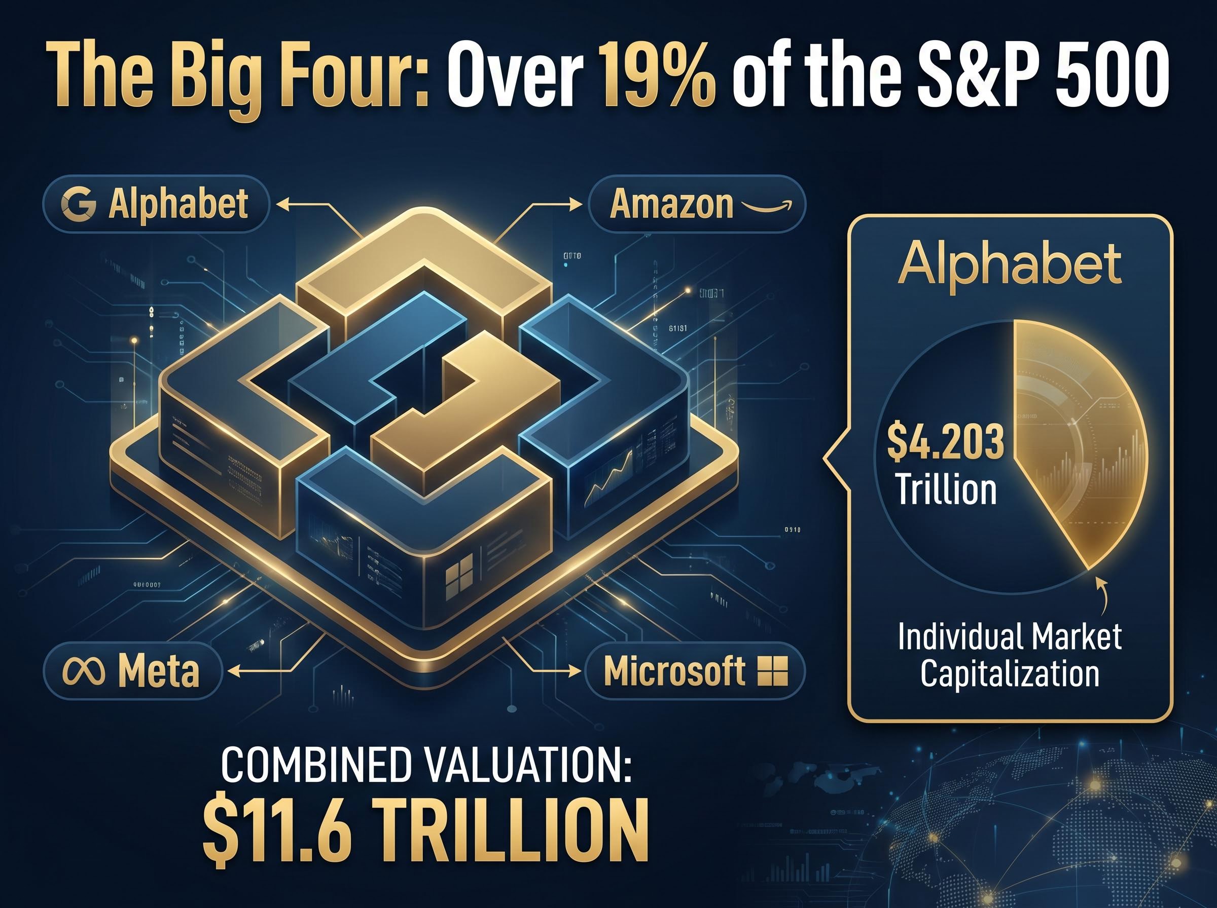 S&P 500 Market Concentration: The Big Four